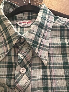 XL 26” Chest Dagger Collar Wrangler 1960’s Wummer Weight.  Gorgeous!